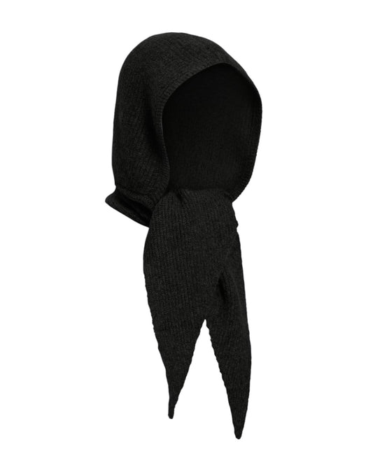 Sciarpa cappuccio nero