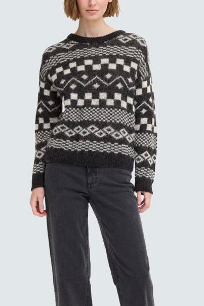 Maglione a fantasia Ihestelle