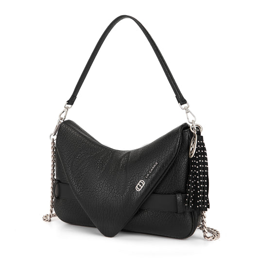 Borsa black in pelle