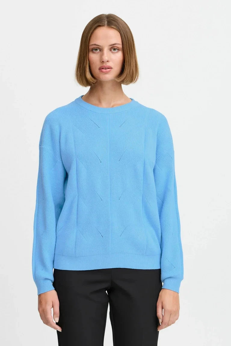 Maglione azzurro IHBoston