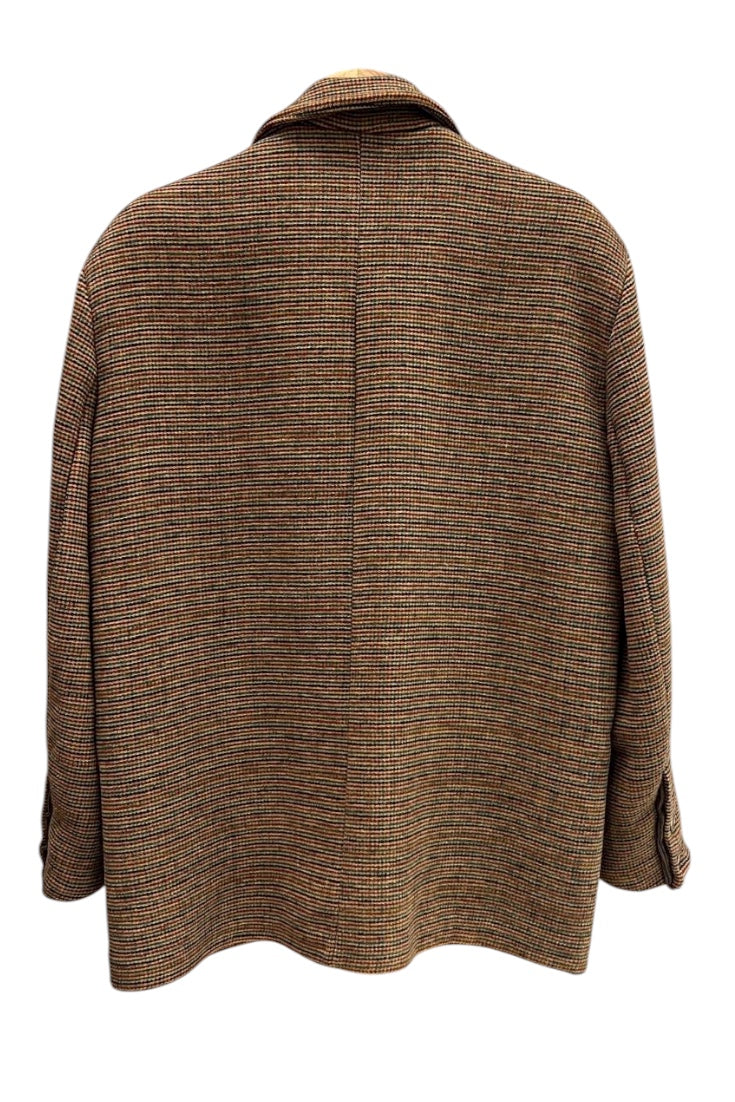 Blazer oversize in tweed