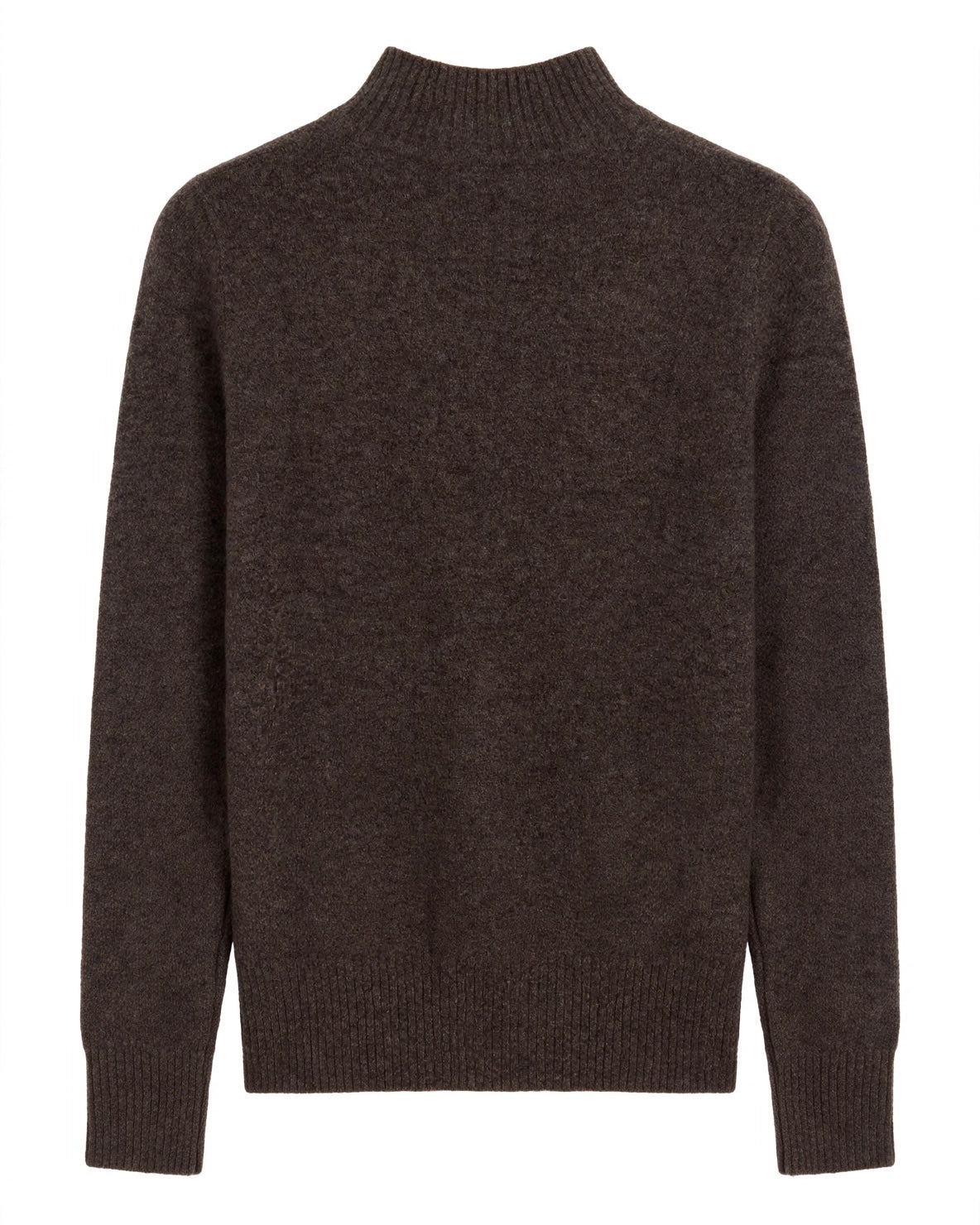 Maglione cioccolato scollatura V