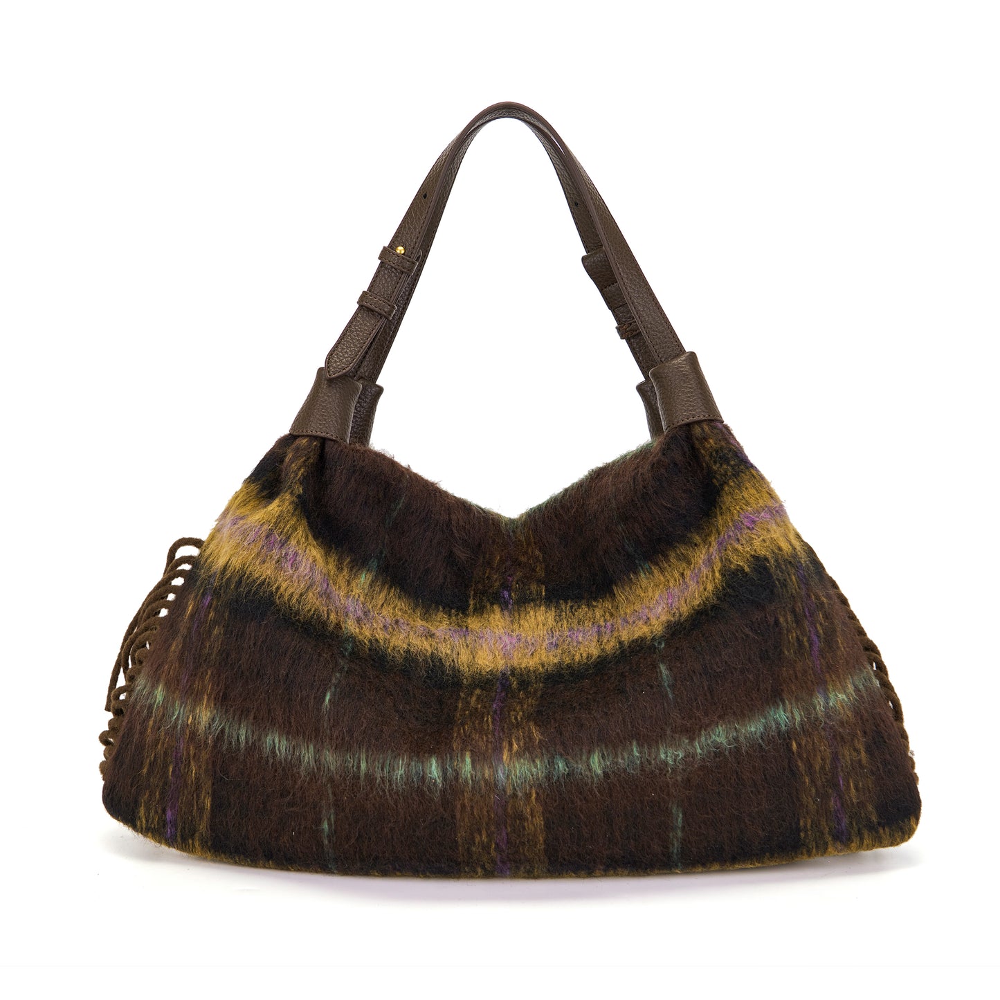Borsa grande a spalla brown