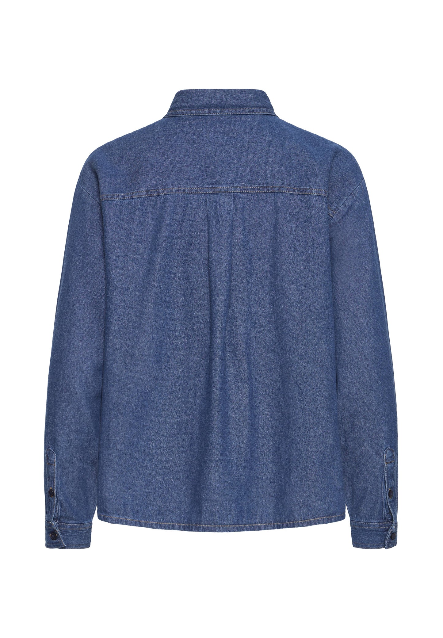 Camicia denim leggero medium blue
