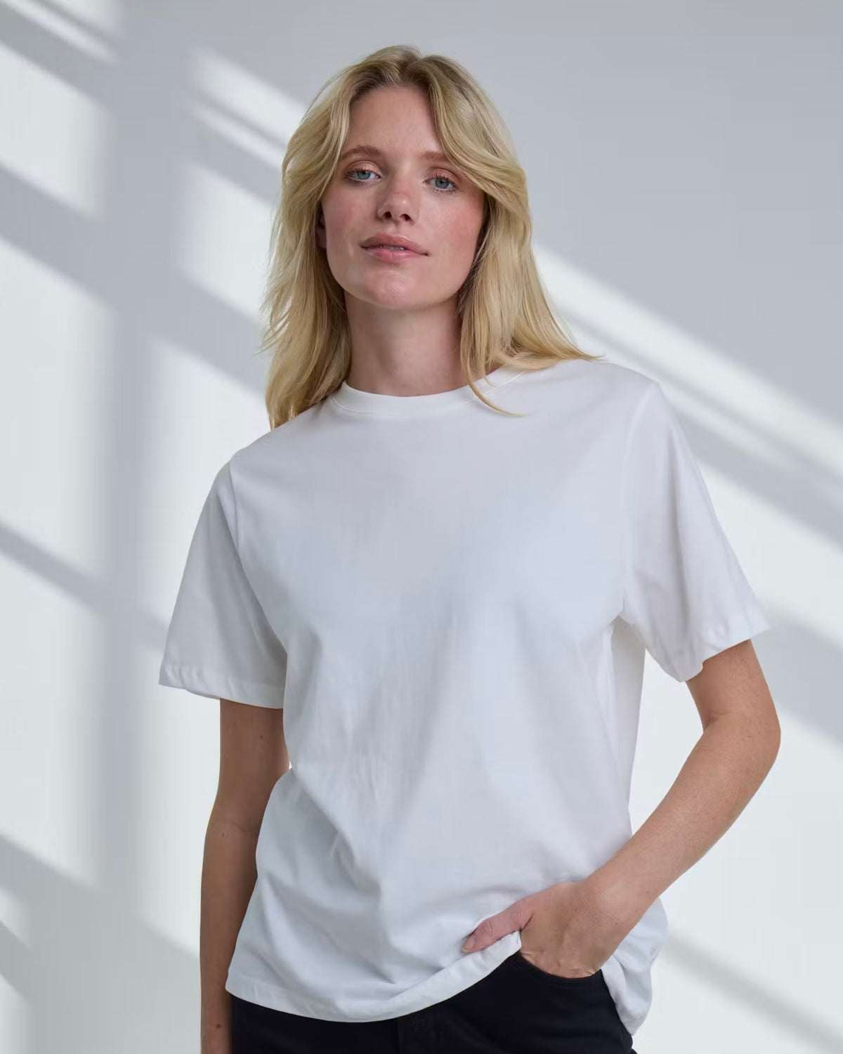 T-shirt bianca regular