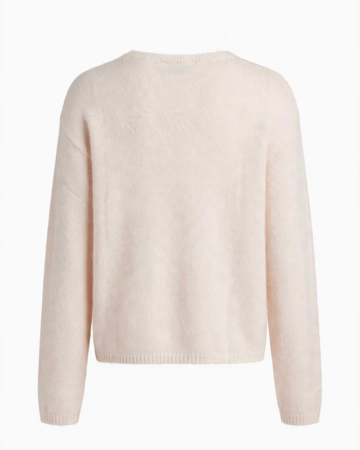 Maglione panna regular scollatura tonda