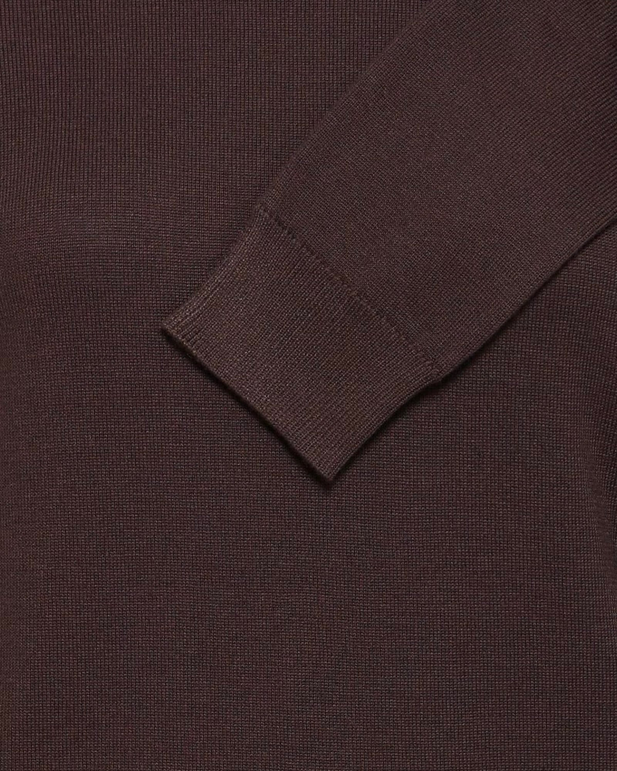 Maglione moro viscosa collo alto