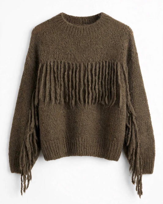 Maglione timo scollatura tonda