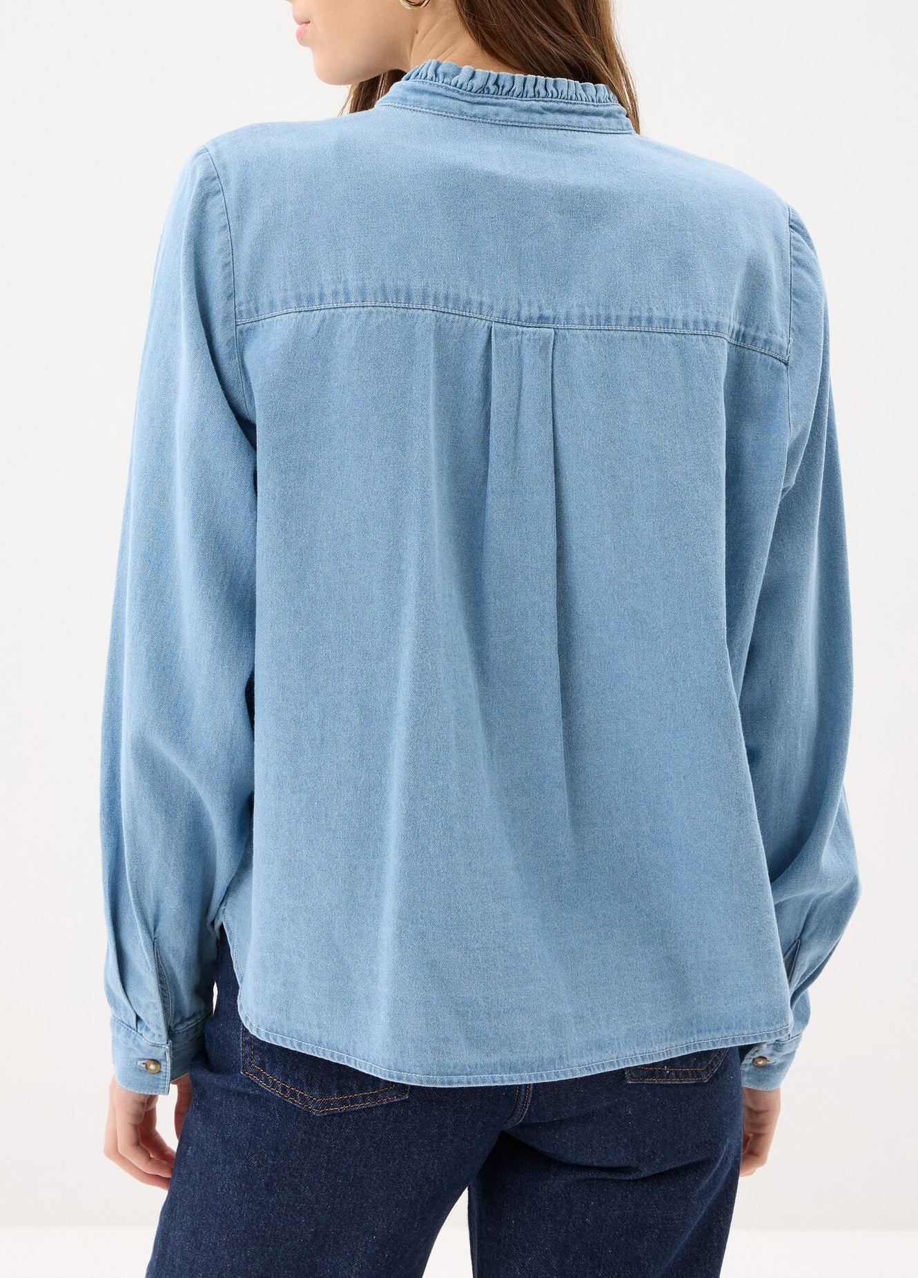 Camicia in denim leggero