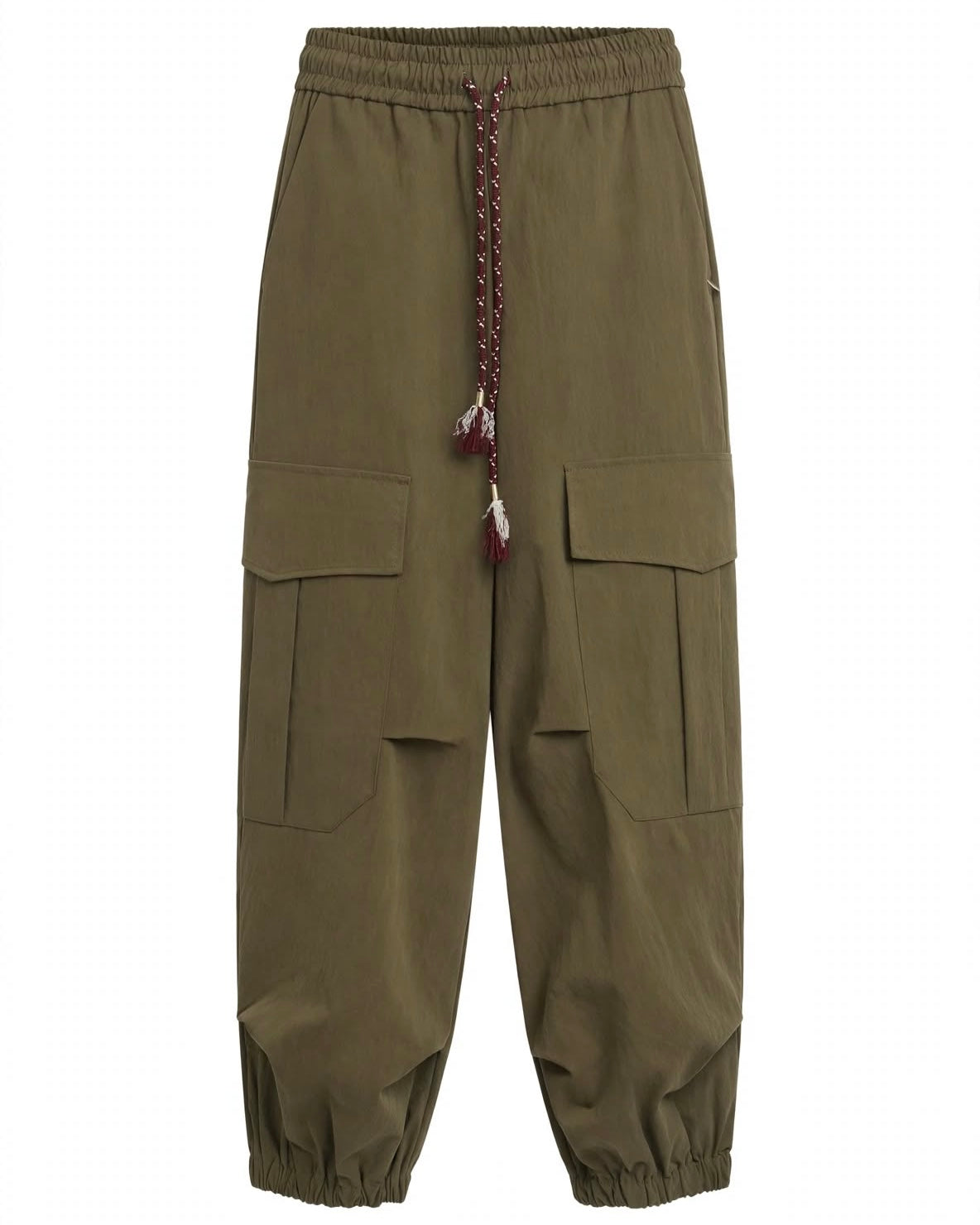Pantalone timo modello cargo con elastico in vita