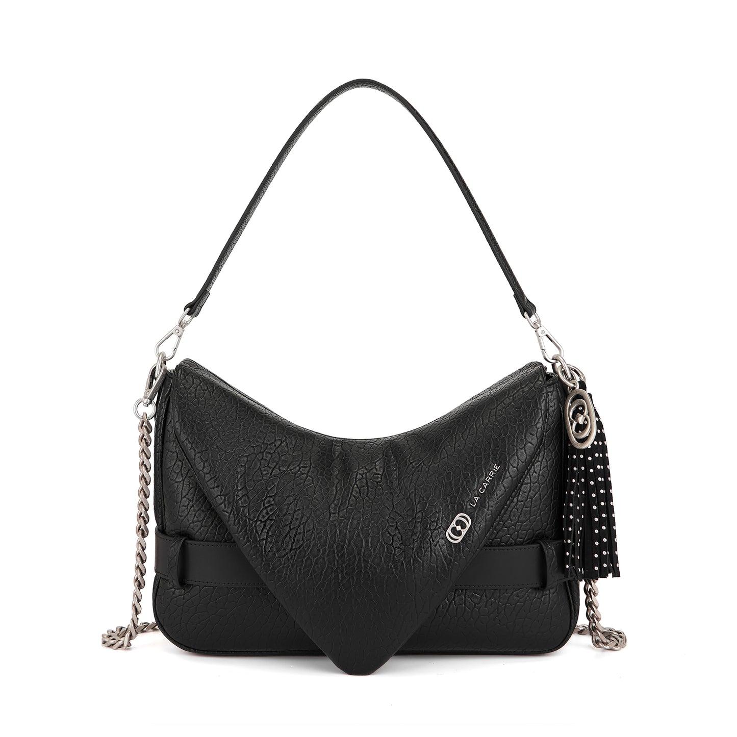 Borsa black in pelle