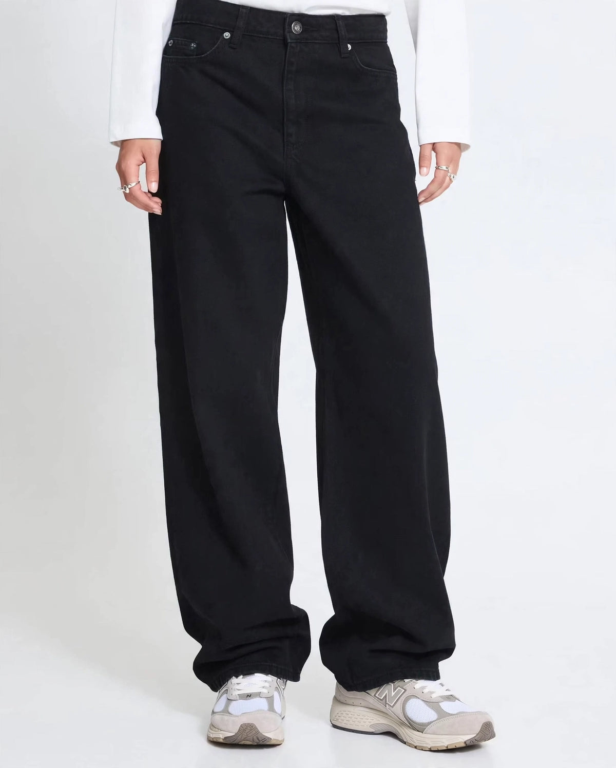 Jeans nero regular