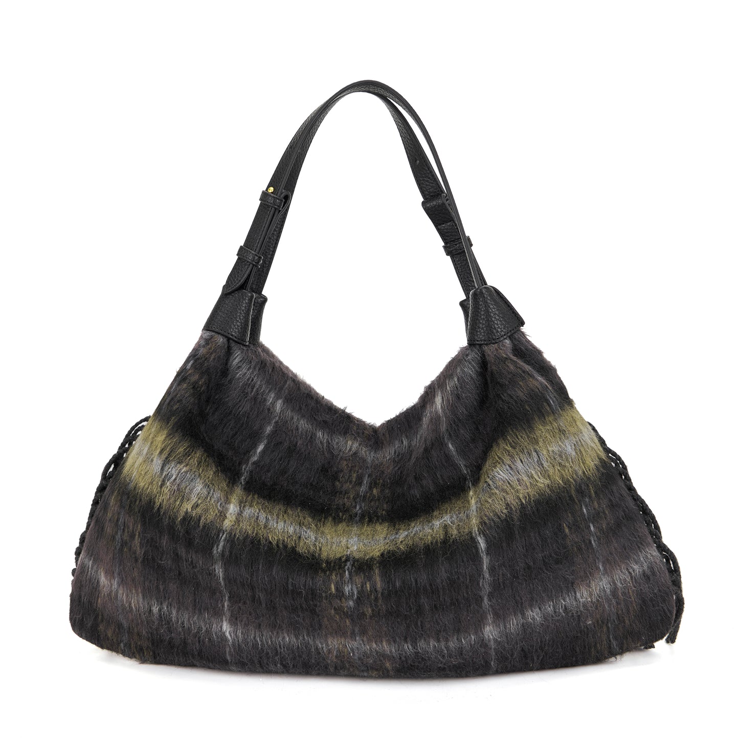 Borsa grande a spalla black