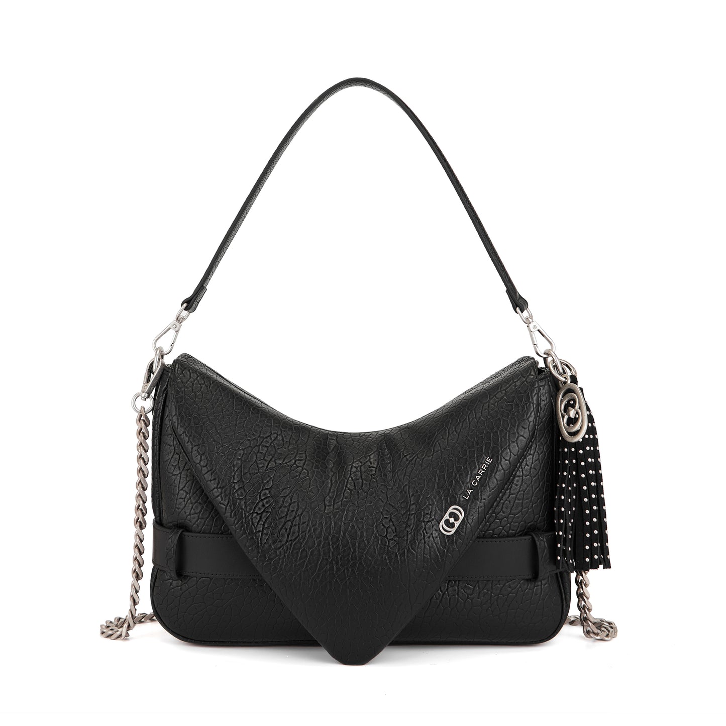 Borsa black in pelle