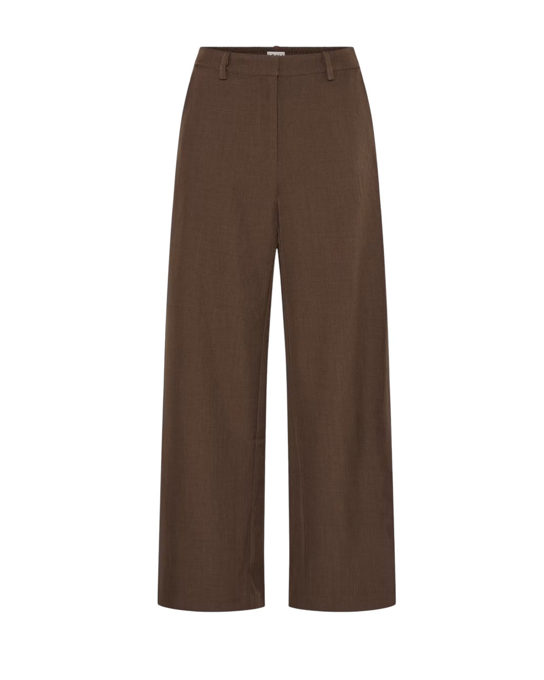 Tailleur moro oversize giacca e pantalone palazzo con elastico in vita