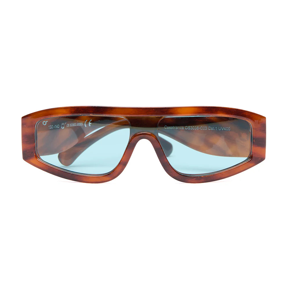 Occhiali Os Sunglasses Casablanca havana blu