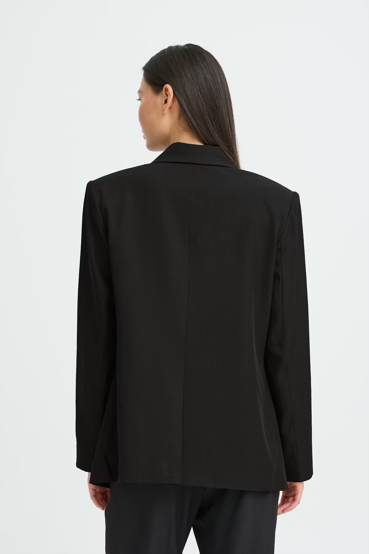 Giacca blazer monopetto nera