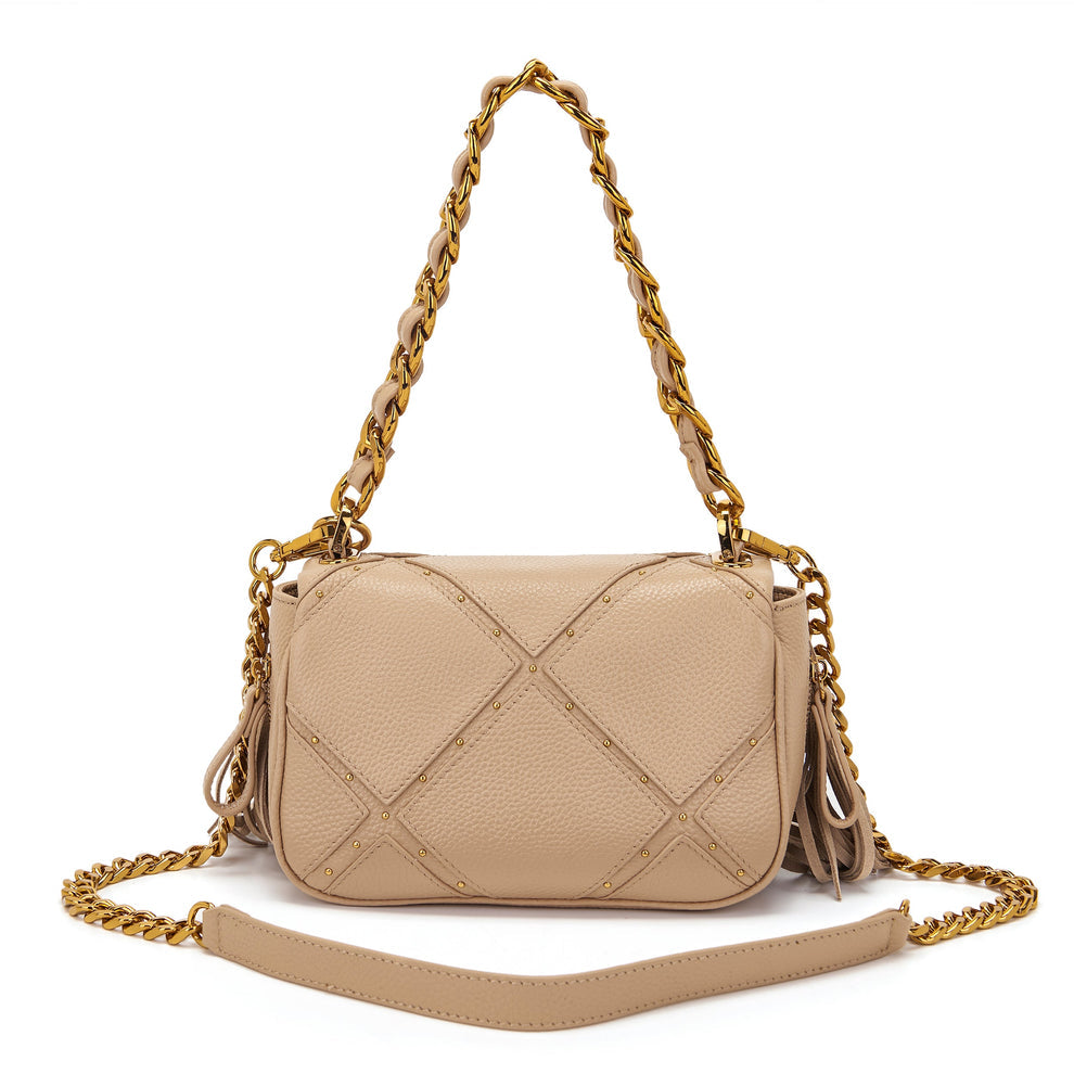 Borsa a spalla Isabel beige