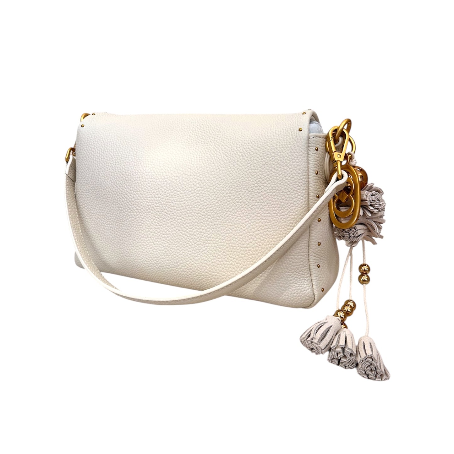 Borsa a spalla Basic ivory