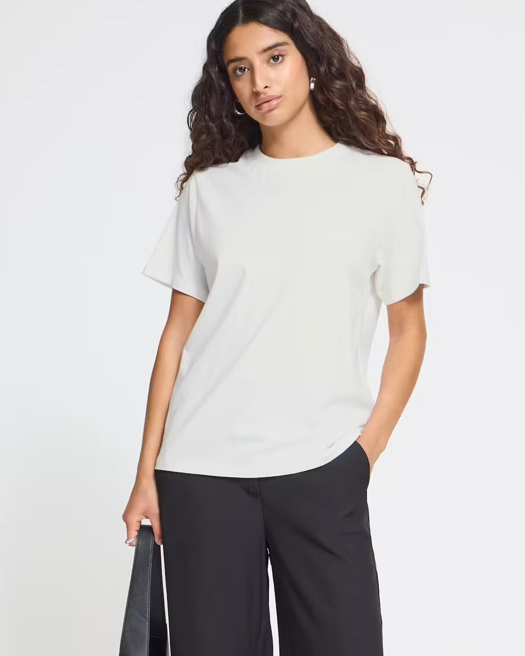 T-shirt bianca regular