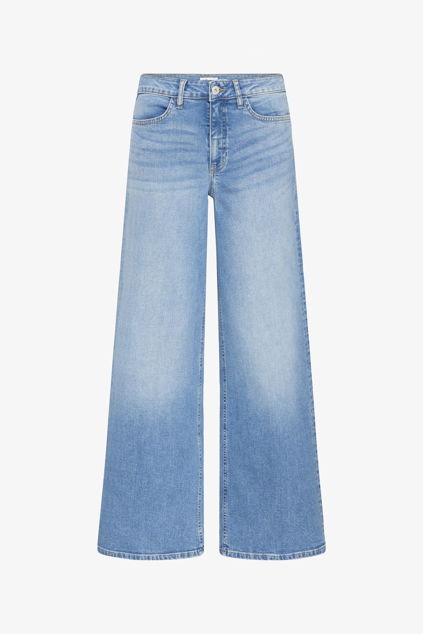 Jeans a palazzo vita alta
