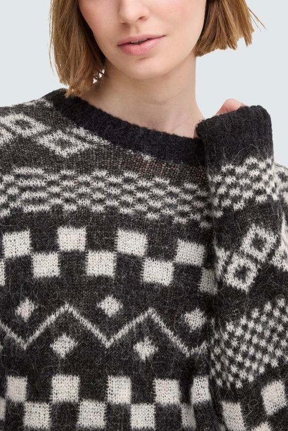 Maglione a fantasia Ihestelle