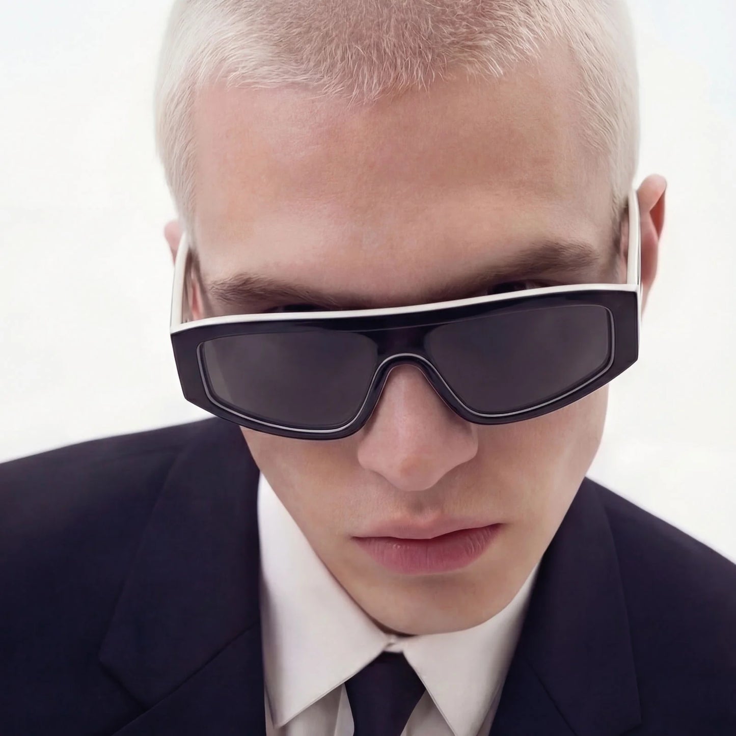 Occhiali Os Sunglasses Casablanca bianco/nero