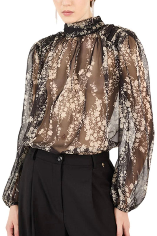 Camicia morbida a fantasia
