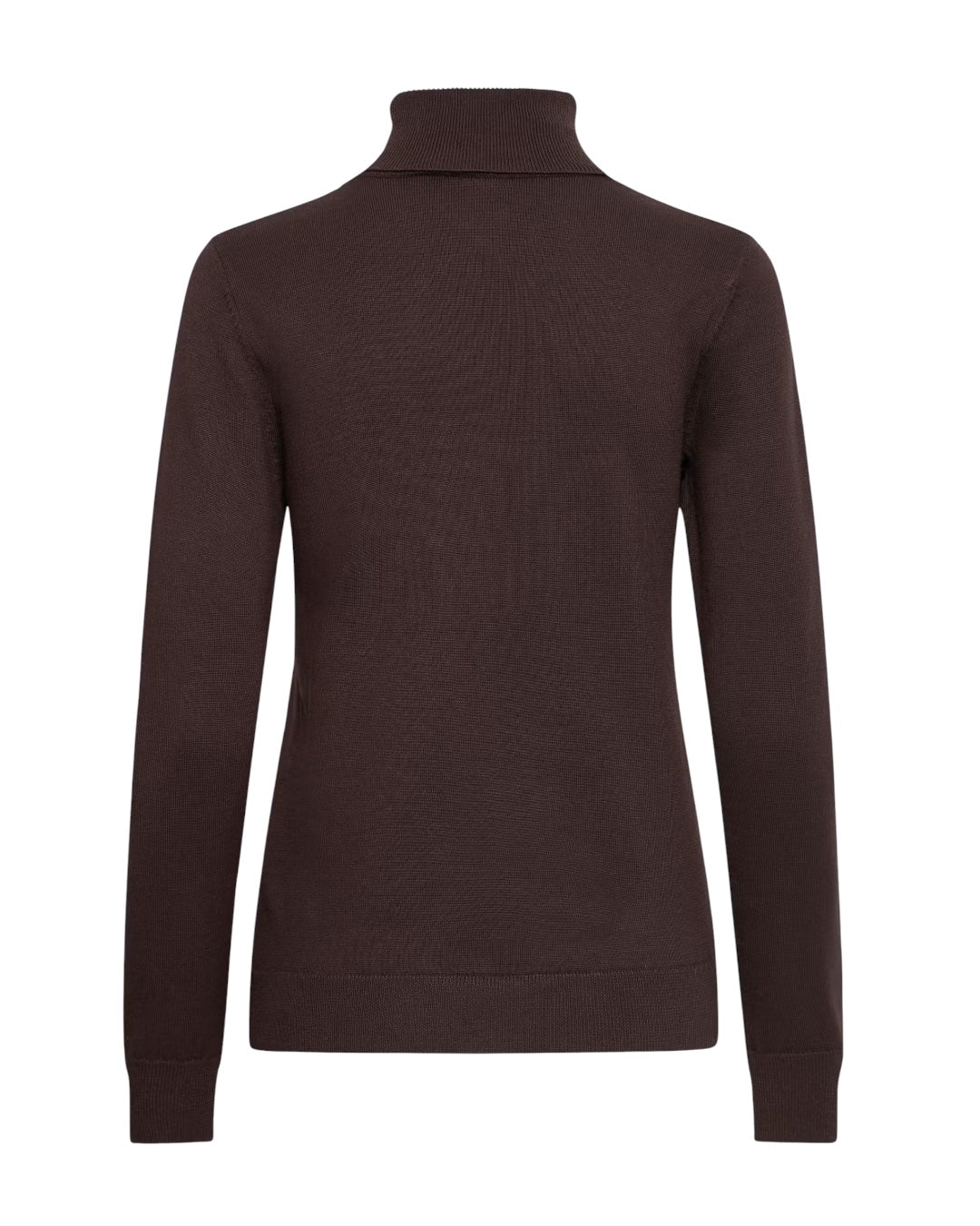 Maglione moro viscosa collo alto