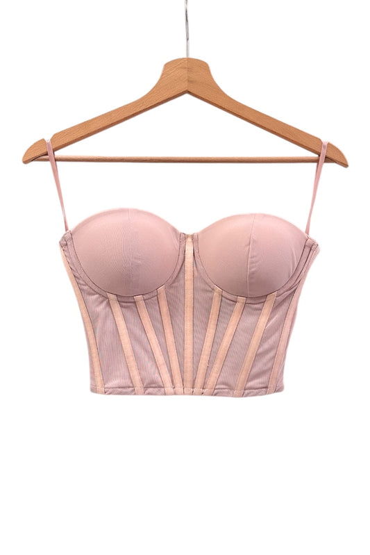 Bustino Levante rosa cipria