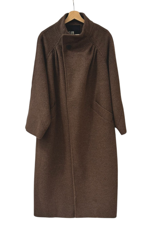 Cappotto marrone oversize