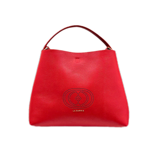 Borsa shopping Drilled rossa